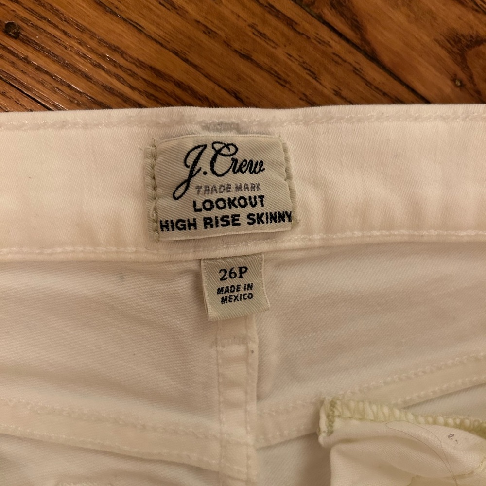 JCREW Women’s Lookout High Rise Skinny Jeans Size 26P